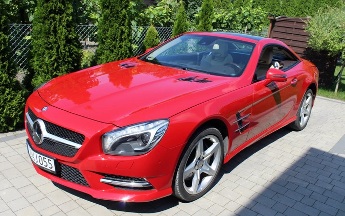 Mercedes-Benz SL cena 184000 przebieg: 176965, rok produkcji 2013 z Poznań małe 211